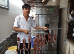Huớng dẫn cách làm lạp xưởng sấy khô bằng máy sấy