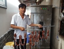 Quy trình sản xuất lạp xưởng, sấy lạp xưởng